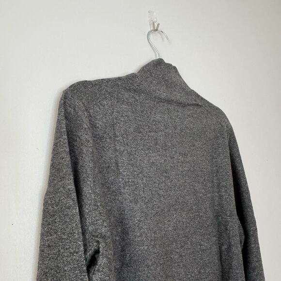 Red Ale by Alesbury Henley Mock Neck Pullover Sweater Gray Cotton Men M NWT - Picture 6 of 9